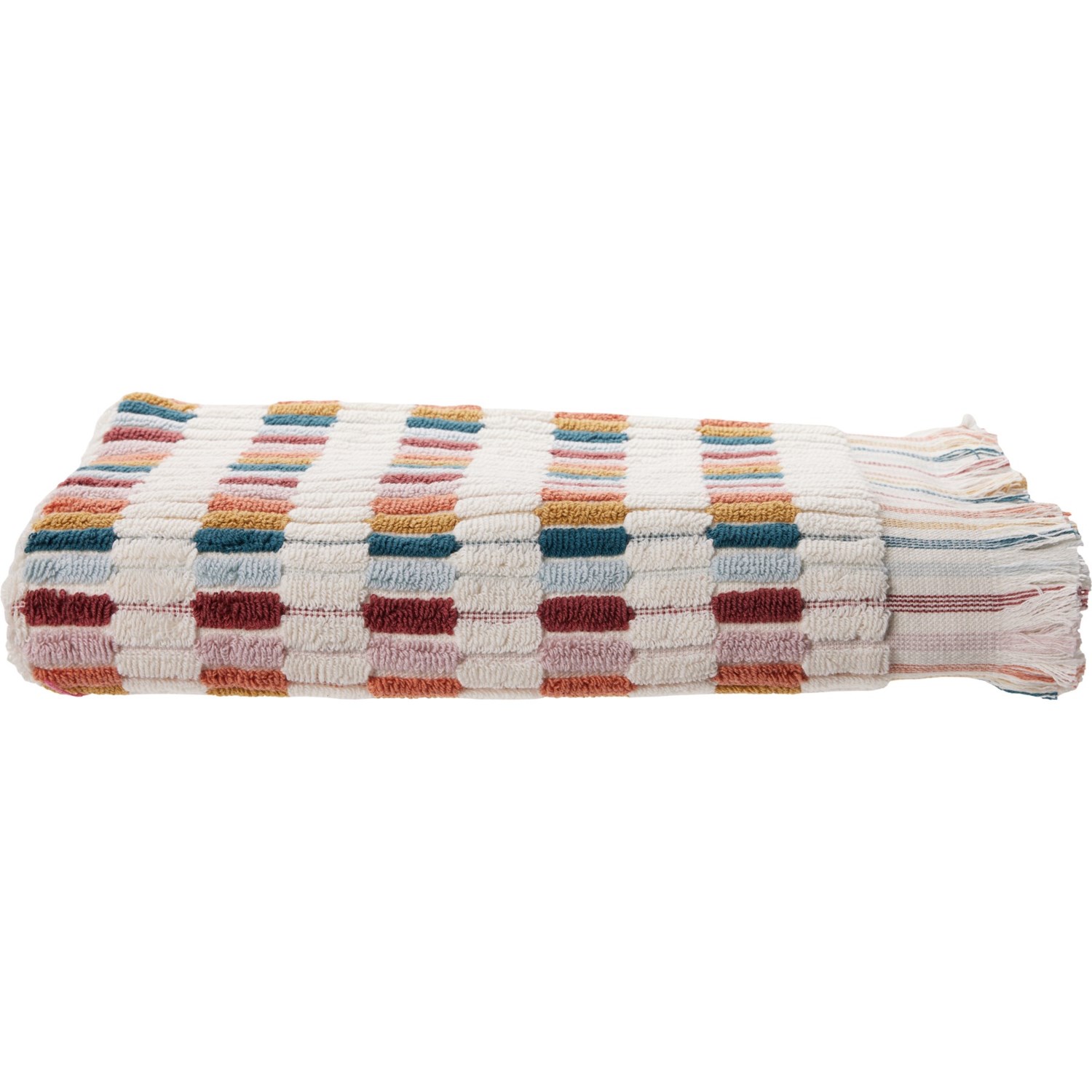 VAURNA Shaggy Ribbed Bath Towel 27x54”, Multi Save 40