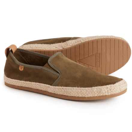 Verbenas Made in Spain Kenny Espadrilles - Leather (For Men) in Green
