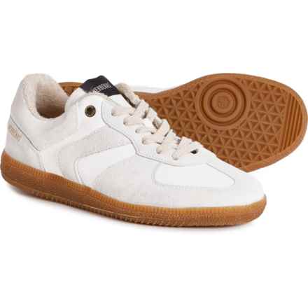 Verbenas Made in Spain Sora T-Toe Sneakers - Leather (For Women) in Off White