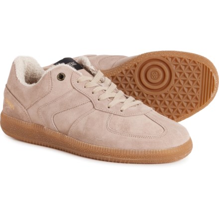 Verbenas Made in Spain Sora T-Toe Sneakers - Suede (For Women) in Piedra