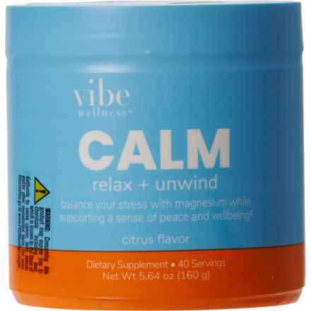 Vibe Wellness Calm Powder Dietary Supplement - 40 Servings, 5.64 oz. in Multi