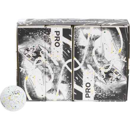 Vice Golf Pro Drip Masters Golf Balls - 12-Count in Green/Yellow Drip