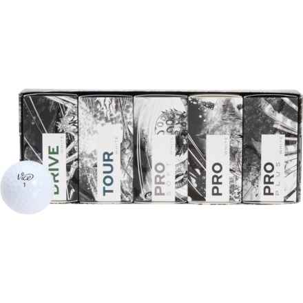 Vice Golf Variety Golf Balls - 10-Pack in White