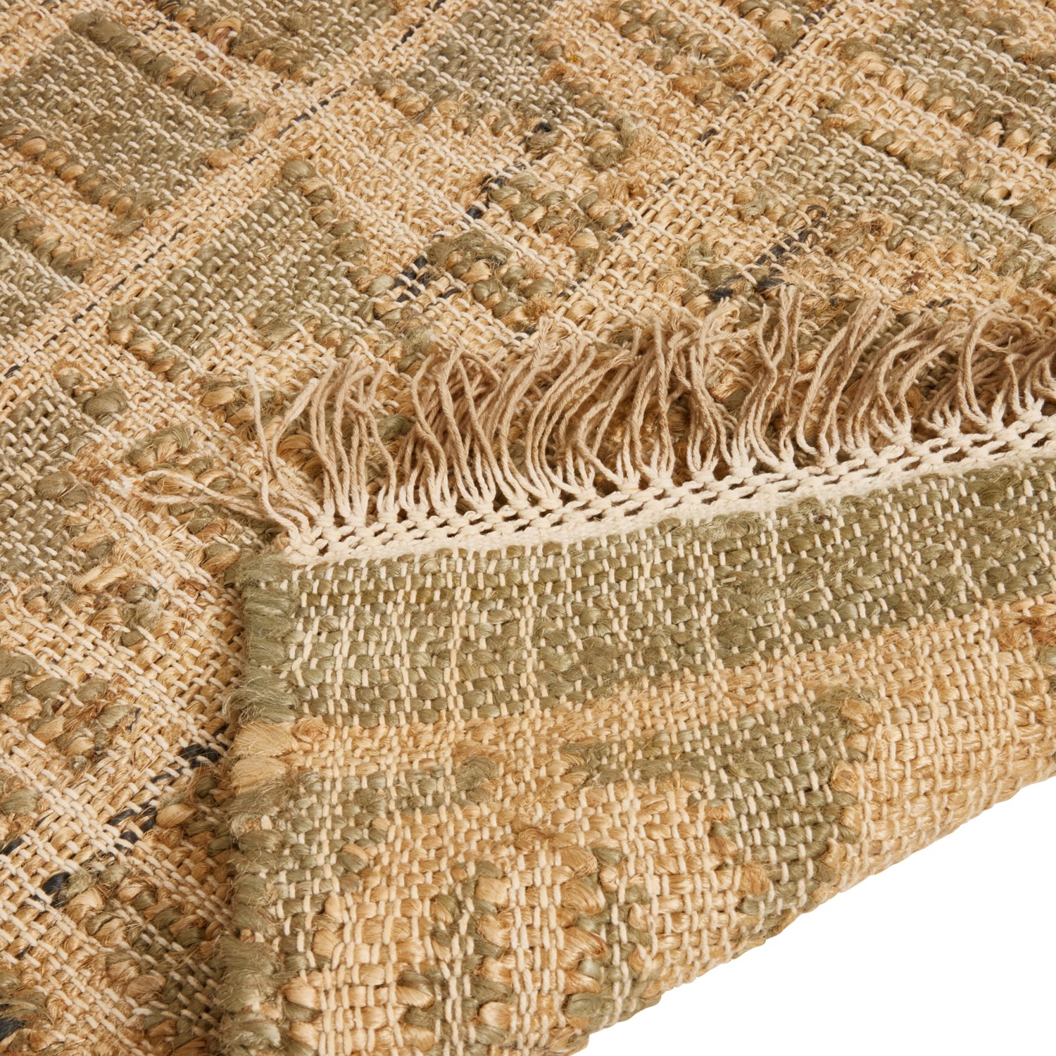 Villa by Classic Home Handwoven Jute Rug 2x3’, Blue Ivy Save 46