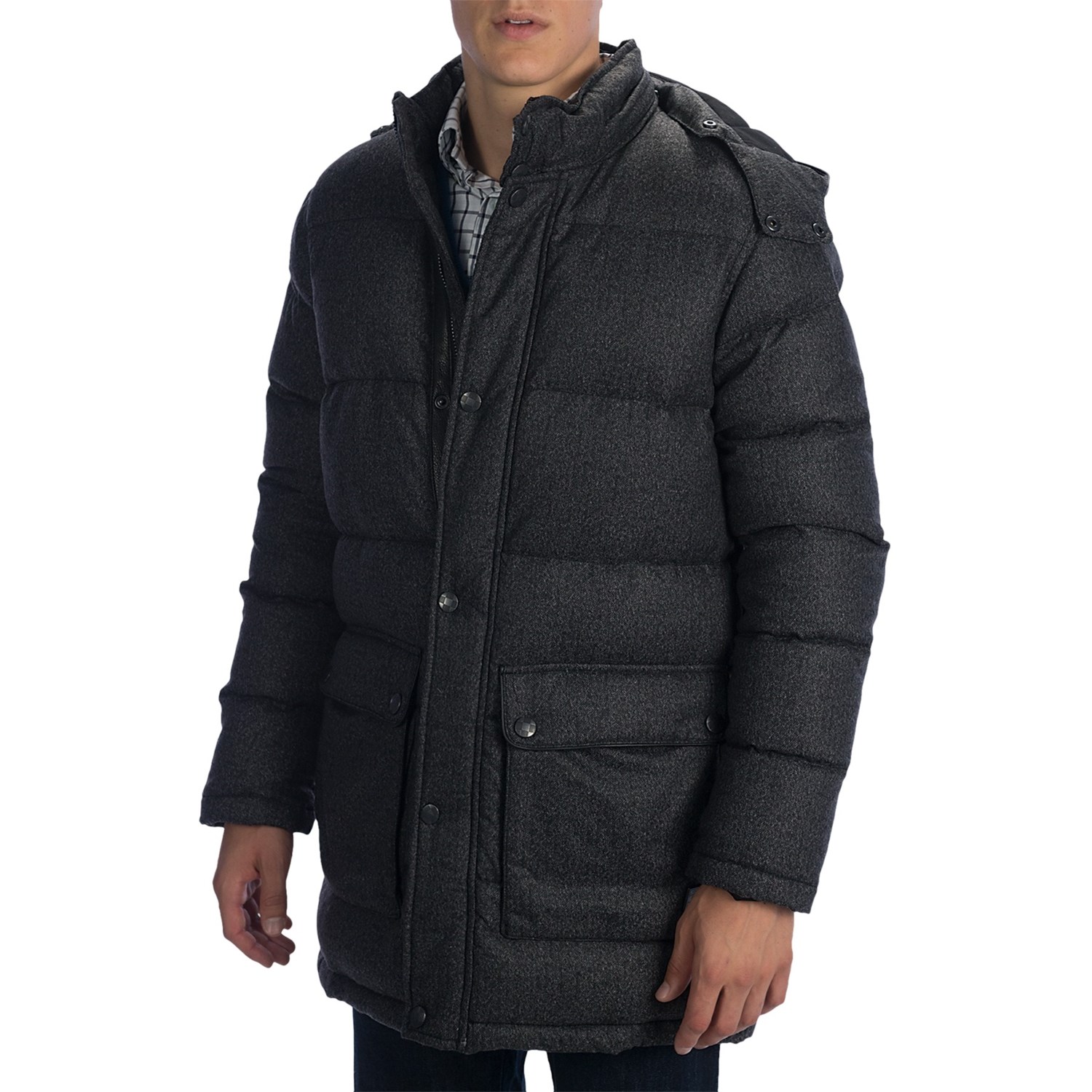 Vince Camuto Flannel Down Jacket (For Men) 7873F 84
