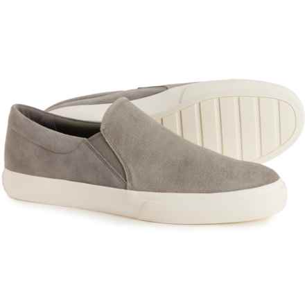 Vince Farran Sneakers - Suede, Slip-Ons (For Men) in Smoke Grey