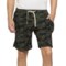 Vintage 1946 Camo 2-In-1 Sport Shorts - 7” in Olive