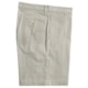Vintage 1946 Cotton Seersucker Shorts - Flat Front (For Men)