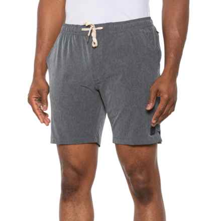 Vintage 1946 Elastic Waistband Compression Shorts - Built-In Liner in Grey
