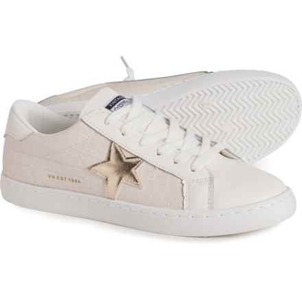 VINTAGE HAVANA Carla Sneakers (For Women) in Off Wht Croco