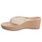 641CT_3 Vionic Arabella Wedge Thong Sandals (For Women)
