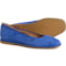 Vionic Caroll 2.0 Ballet Flats - Suede (For Women) in Blue