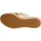 10FC3_5 Vionic Dawn Wedge Slide Sandals - Leather (For Women)