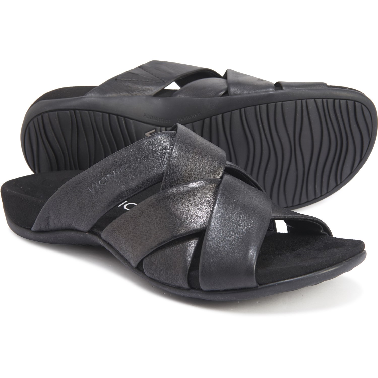 women's vionic slides