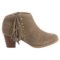 177CP_4 Vionic with Orthaheel Technology Faros Fringed Ankle Boots - Suede (For Women)