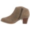 177CP_5 Vionic with Orthaheel Technology Faros Fringed Ankle Boots - Suede (For Women)