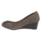 127RY_5 Vionic with Orthaheel Technology Hayes Wedge Shoes - Suede (For Women)
