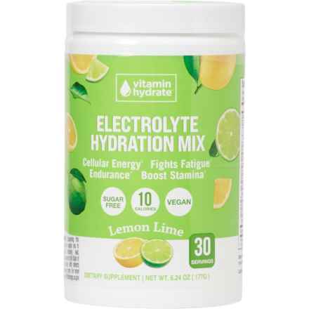 Vitamin Hydrate Electrolyte Hydration Mix Powder - 6 oz., Lemon Lime in Multi