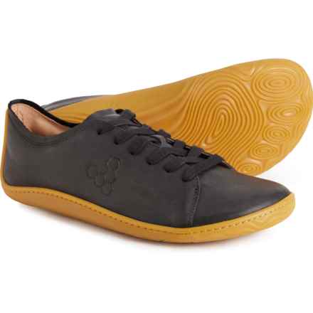 VivoBarefoot Addis Training Shoes - Leather (For Men) in Black