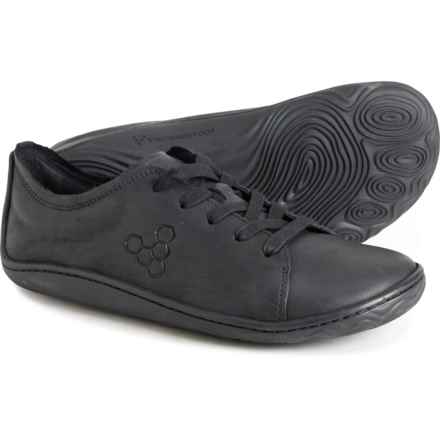 VivoBarefoot Addis Training Shoes - Leather (For Women) in Triple Black