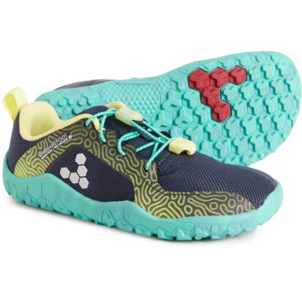 VivoBarefoot Boys Primus Trail Shoes in Midnight