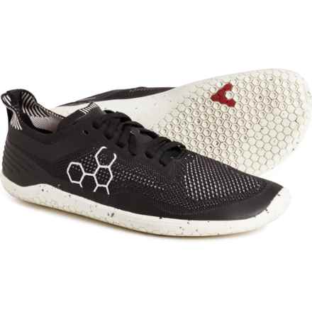 VivoBarefoot Geo Racer Knit Sneakers (For Men) in Obsidian