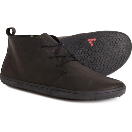 VivoBarefoot Gobi II Shoes - Leather (For Men) in Black/Hide