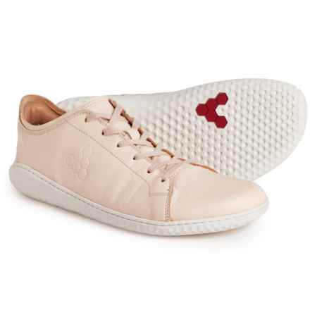 VivoBarefoot Made in Portugal Geo Court III Sneakers - Leather (For Women) in Natural