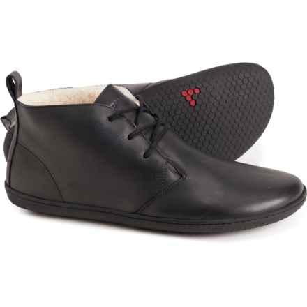 VivoBarefoot Made in Portugal Gobi III Win Boots - Leather (For Men) in Obsidian