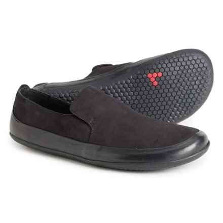 VivoBarefoot Made in Portugal Opanka II Shoes - Leather, Slip-Ons (For Women) in Black