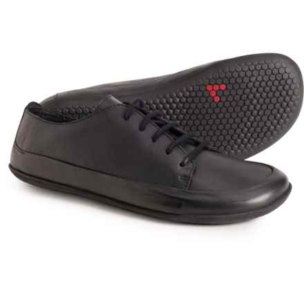 VivoBarefoot Made in Portugal Opanka II Sneakers - Leather (For Women) in Obsidian