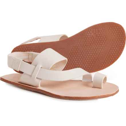 VivoBarefoot Made in Portugal Opanka Sandals - Leather (For Women) in Off White