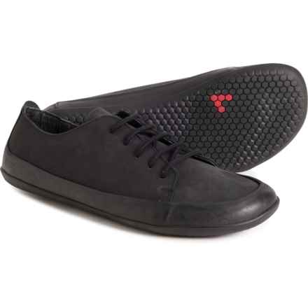 VivoBarefoot Made in Portugal Opanka Sneakers - Leather (For Women) in Obsidian