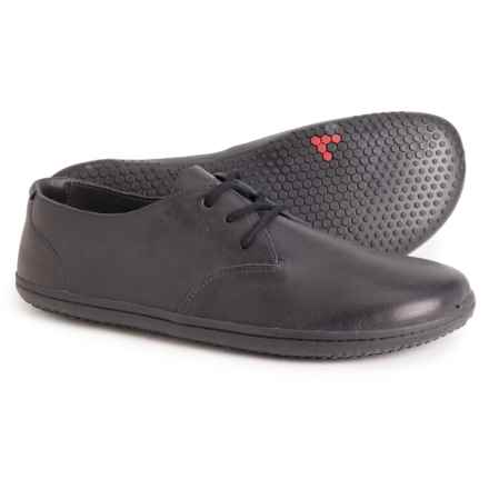 VivoBarefoot Made in Portugal Ra III Shoes - Leather (For Women) in Obsidian