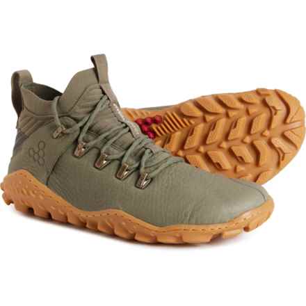 VivoBarefoot Magna Forest ESC Hiking Boots - Leather (For Women) in Botanical Green