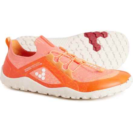 VivoBarefoot Primus Knit FG Trail Running Shoes (For Men) in Papaya