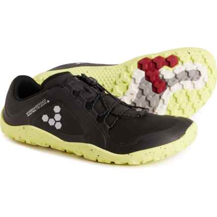 VivoBarefoot Primus Trail II All-Weather FG Trail Running Shoes (For Men) in Obsidian Bio Lime