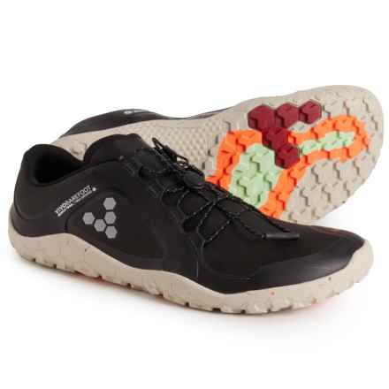 VivoBarefoot Primus Trail II All-Weather FG Trail Running Shoes (For Men) in Obsidian