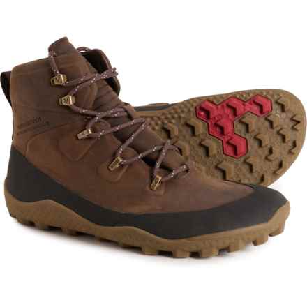 VivoBarefoot Tracker All Weather SG Boots - Waterproof, Leather (For Men) in Bracken