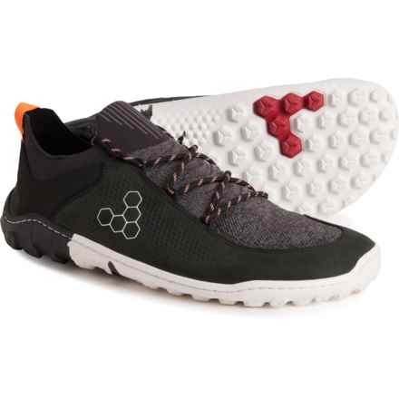 VivoBarefoot Tracker Decon Low FG2 Hiking Shoes - Leather (For Men) in Obsidian
