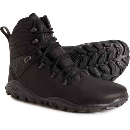VivoBarefoot Tracker Forest ESC Hiking Boots - Leather (For Men) in Obsidian