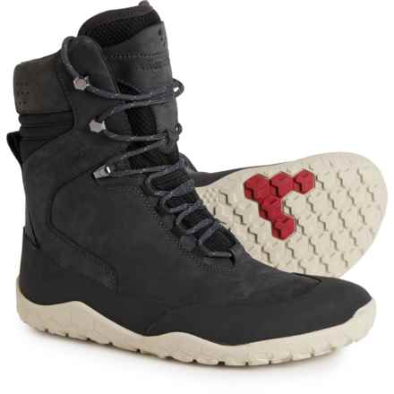 VivoBarefoot Tracker Hi FG Hiking Boots - Waterproof, Nubuck (For Women) in Obsidian