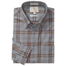 Viyella Multi-Check Sport Shirt - Hidden Button-Down Collar, Long Sleeve (For Men) in Silver - Closeouts