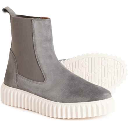 VOILE BLANCHE Beth Chelsea Boots - Suede (For Women) in Anthracite