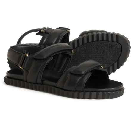 VOILE BLANCHE Made in Italy Livya Sandals - Nappa Leather (For Women) in Black