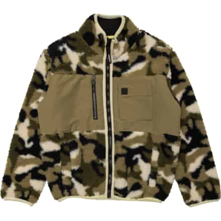 Volcom Big Boys Camo Stone Sherpa Jacket