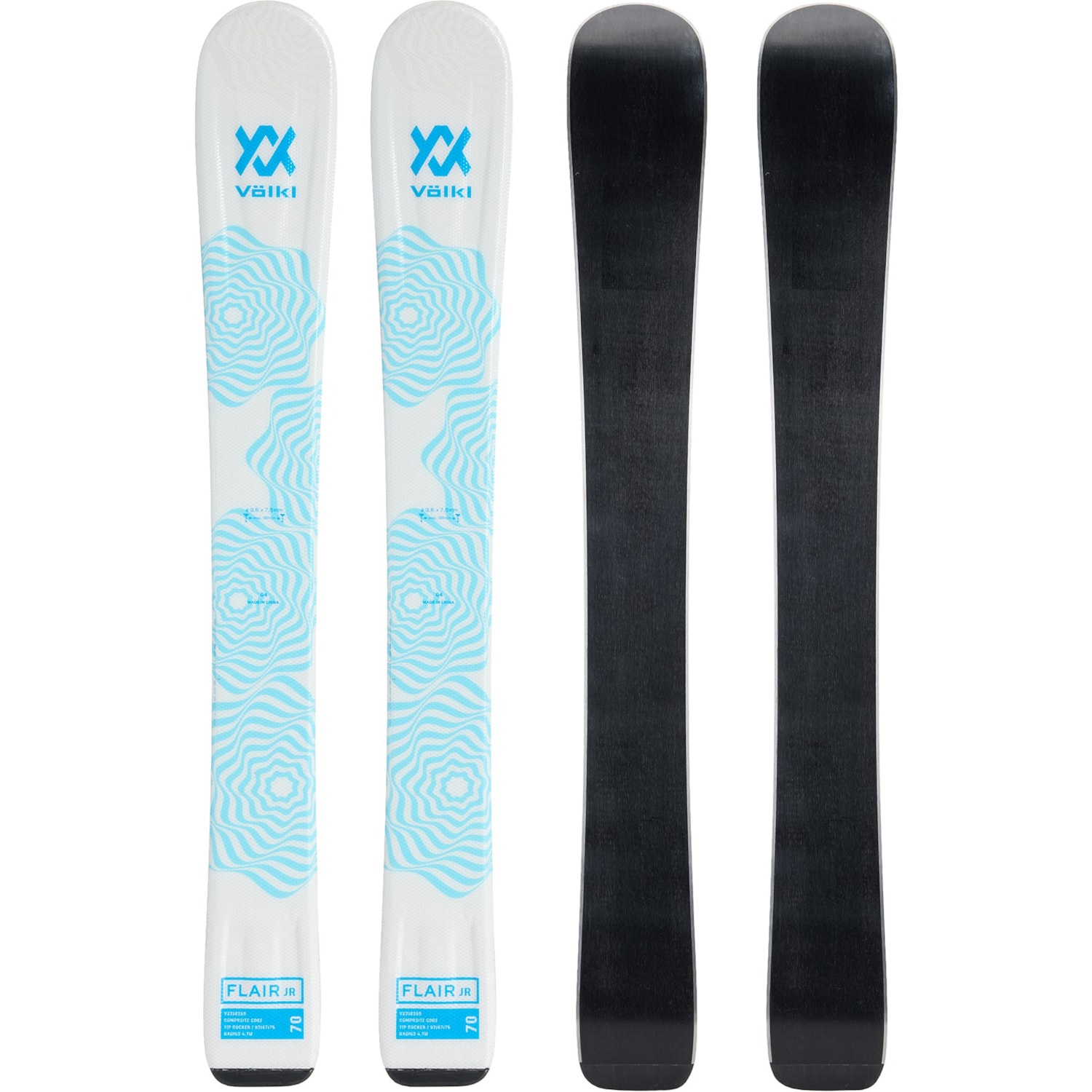 Volkl Deacon Junior Flat Alpine Skis (For Kids) - Save 53%