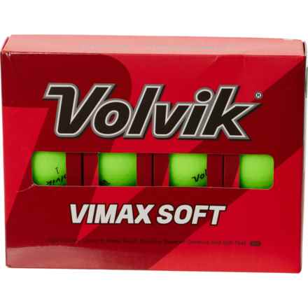 Volvik Vimax Golf Balls - 12-Pack in Lime Green