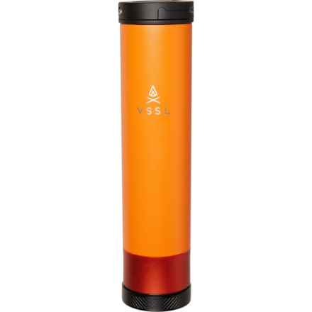 VSSL Insulated Flask - 8 oz. in Orange