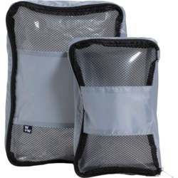 W+W Basic Packing Cubes - 2-Pack, Gray in Gray